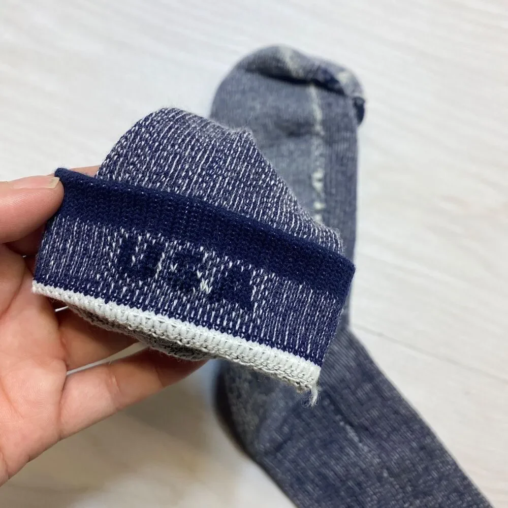 Wigwam Merino Wool Comfort Hiker Socks Blue USA Made‎